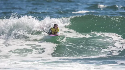 Constanza Soto en plena competencia