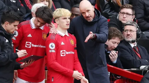 United se aseguró con Garnacho