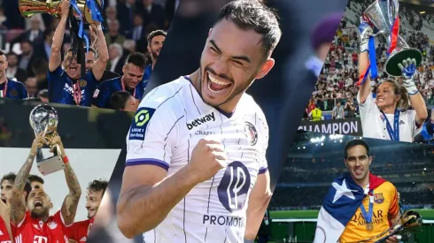 Suazo ganó su primer título en el fútbol de Europa.