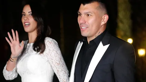 Gary Medel se casó con Cristina Morales en el año 2017.