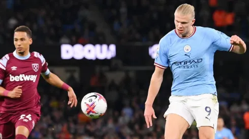 Haaland llegó a 35 goles en esta temporada 2022-23 de la Premier League.