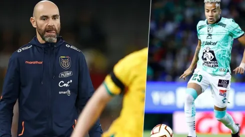 Félix Sánchez y Byron Castillo