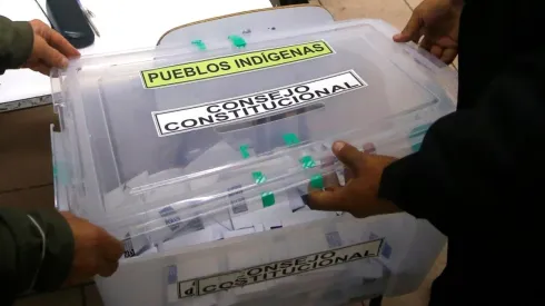 Conteo de votos en eleccion del Consejo Constitucional