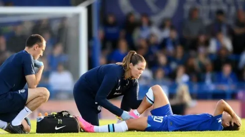 La entrenadora del Chelsea señaló que fue sólo una dolencia en la pantorrilla