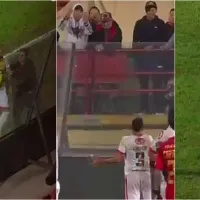 El momento de furia de Tomás Asta-Buruaga termina con golpes al acrílico y un "hoyudo"
