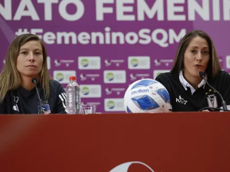 Aedo y Pérez se toman la conferencia pre Clásico del Fútbol Femenino