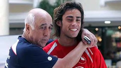 Jorge Valdivia y Nelson Acosta en la época del Puerto Ordazo