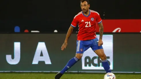 Matías Catalán jugó los últimos minutos en el amistoso que la Roja le ganó a Paraguay.