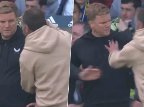 Insólito: hincha del Leeds ingresa a la cancha y agrede al DT rival