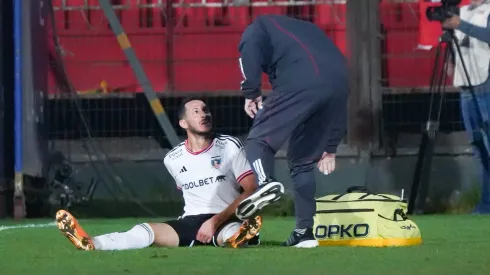 González salió a los 71' por molestias físicas