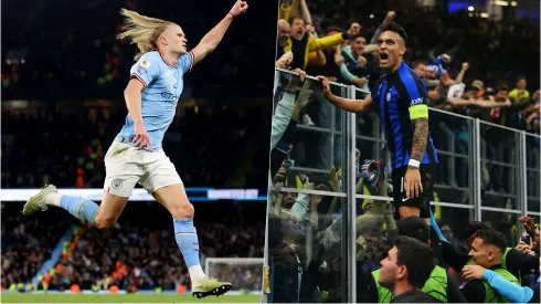 Erling Haaland comanda al Manchester City ante un Inter de Milán que de la mano de Lautaro Martínez espera hacer historia. Foto: Getty Images