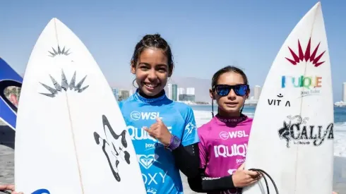 Isi y Mata comenzaron en el surf hace cuatro años.
