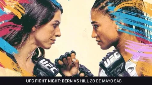 Dern y Hill animan el evento central de UFC Vegas 73.