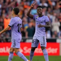 Tarde de furia de Vinicius: golpeó y se burló del Valencia