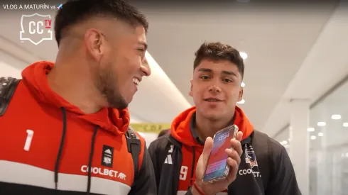 Brayan Cortés hizo de periodista y entrevistó a Damián Pizarro, quien espantó la sequía goleadora que vive en Colo Colo.