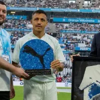 Alexis premiado como el MVP de la temporada en el Marsella