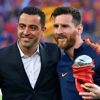 A Xavi le brillan los ojitos pensando en su Barcelona con Messi