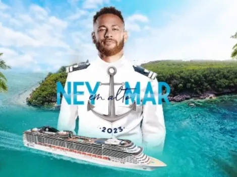Neymar invita a un crucero con puro carrete por Brasil