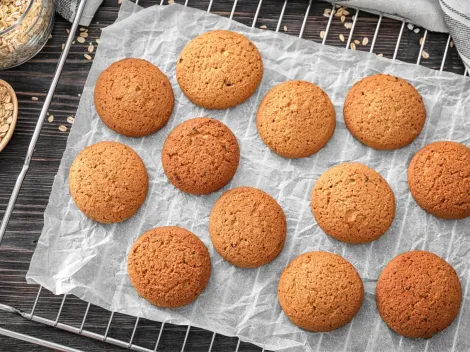 Receta de galletas de avena
