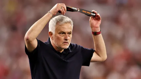 The Special One dejó una imagen para el recuerdo tras perder la final.