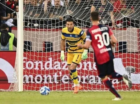 Para no creer: Parma ganaba 2-0, se lesiona Buffon y pierde 3-2