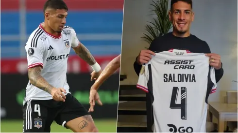 Saldivia regaló la camiseta que usó en Copa Libertadores para una rifa solidaria
