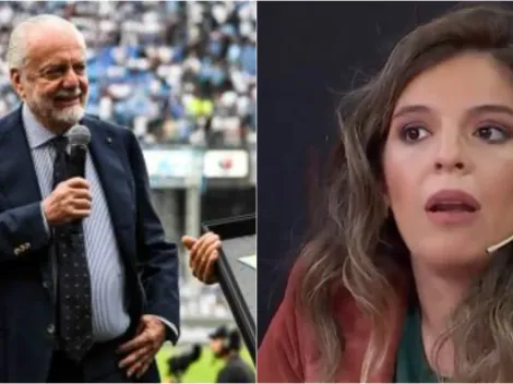 Hija de Maradona tilda de "viejo verde" al presidente del Napoli