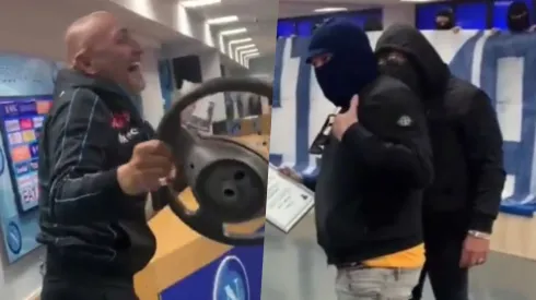 El técnico campeón de la Serie A recibió de regalo el manubrio del auto que le robaron cuando pedían su destitución en 2021.