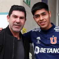 La foto del recuerdo del Matador Salas con Osorio en la U