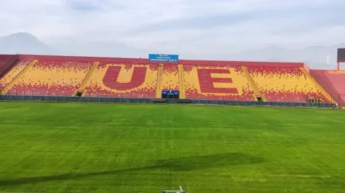 Unión Española ha realizado trabajos para mejorar la cancha del estadio Santa Laura luego de las críticas en la primera rueda.