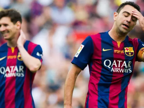 Xavi lamenta portazo de Messi al Barcelona: "Le noto un cambio"