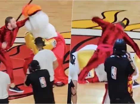 McGregor noquea y manda al hospital a mascota de Miami Heat