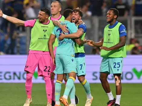 Gracias a una "mano de Dios" el Verona se queda en la Serie A