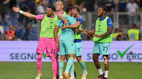 El Hellas Verona se salvó del descenso.