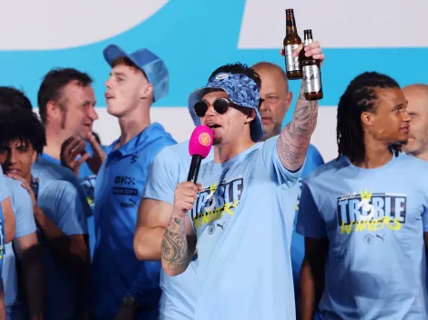 Pollo de Bielsa se roba el show en los festejos del City