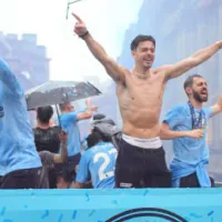 Grealish le da la razón a Julián Álvarez: fotos de la fiesta eterna