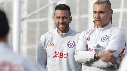 Zaldivia es pura alegría en la Roja.