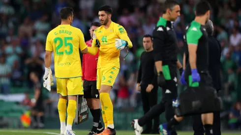 Los dos arqueros del Betis: Claudio Bravo y Rui Silva