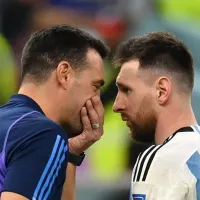 Scaloni le hace un queque a Messi y revela el secreto de su éxito