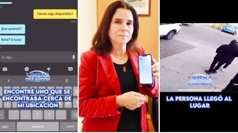 Ximena Ossandón explicó cómo se compran drogas por la app Grindr.