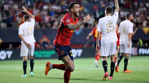 Joselu entró en el final y anotó el gol que lleva a España a la final de la Nations League.