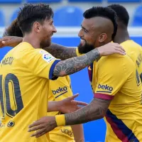 ¿Junto a Messi? Prensa brasileña instala a Vidal en la MLS