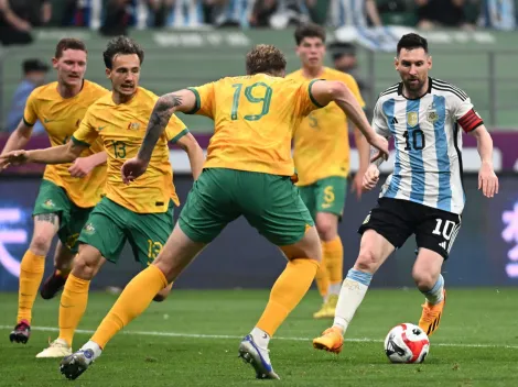 Argentina se pasea ante Australia y Messi alcanza nuevo récord