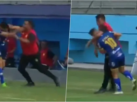 ¡Más de un año! El duro castigo a Farías por agredir a jugadores