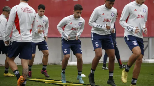Lucas Assadi con La Roja
