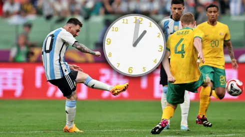 Lio Messi llegó a 807 goles en su carrera.