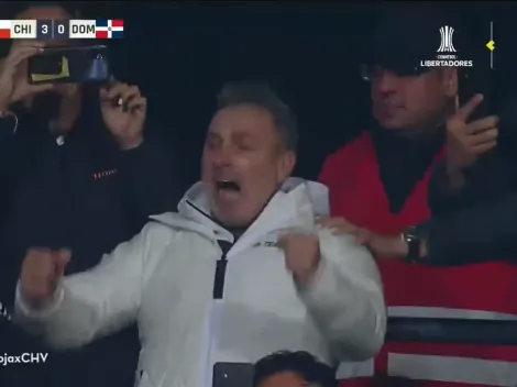 Barti papá emocionado por el primer gol de Bruno con la Roja