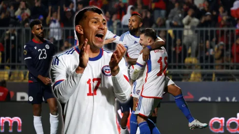 Bruno Barticciotto logró reponerse de un fallo claro gracias al apoyo de Arturo Vidal y Gary Medel.