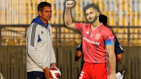 El último ídolo de la U aconseja al técnico Mauricio Pellegrino.