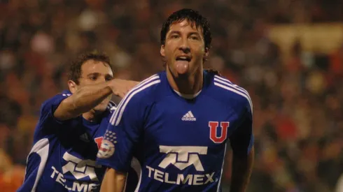 Juan Manuel Olivera en su paso por la U donde fue campeón.